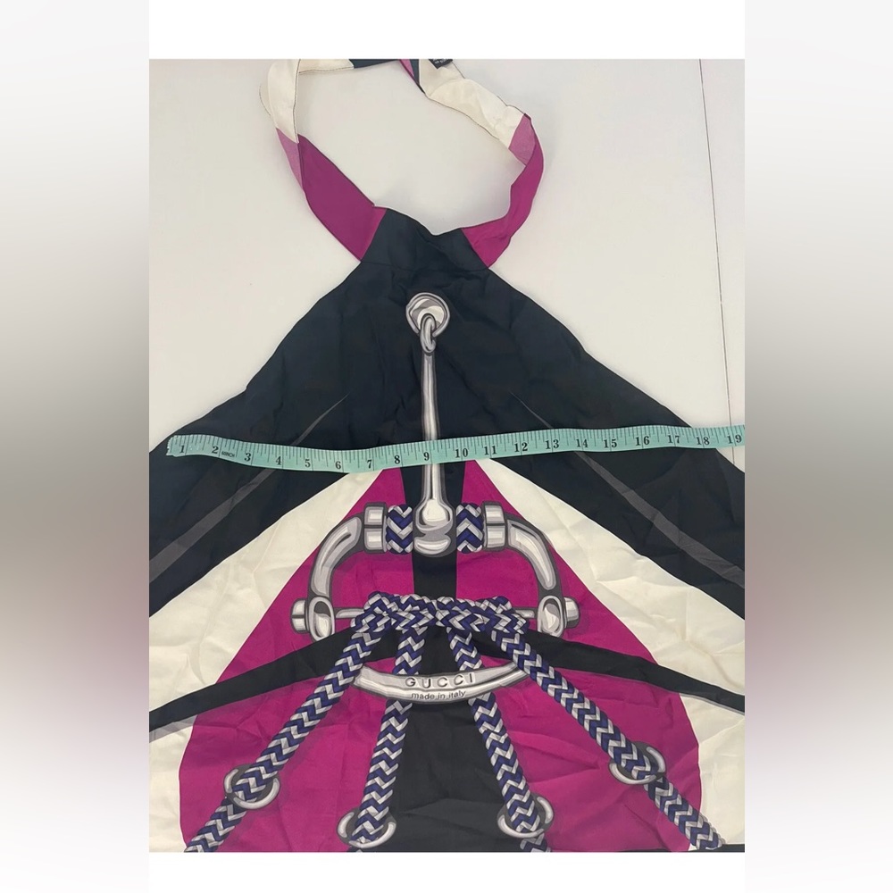 Authentic Gucci Handkerchief Silk Top